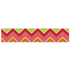 Colorful Background Of Chevrons Zigzag Pattern Flano Scarf (small) by Simbadda