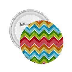 Colorful Background Of Chevrons Zigzag Pattern 2 25  Buttons by Simbadda