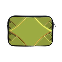 Fractal Green Diamonds Background Apple Ipad Mini Zipper Cases by Simbadda