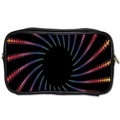 Fractal Black Hole Computer Digital Graphic Toiletries Bags 2-side by Simbadda