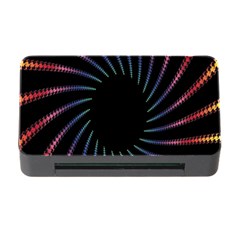 Fractal Black Hole Computer Digital Graphic Memory Card Reader With Cf by Simbadda