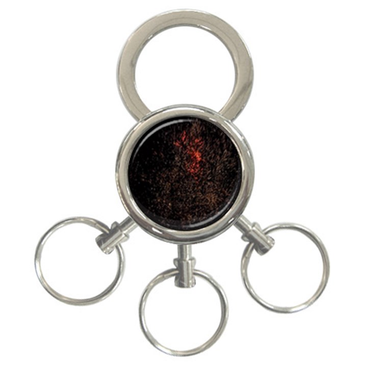 July 4th Fireworks Party 3-Ring Key Chains