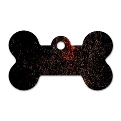 July 4th Fireworks Party Dog Tag Bone (two Sides) by Simbadda