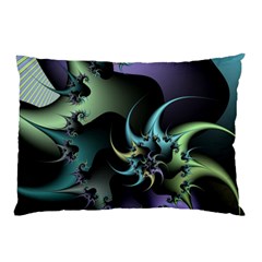 Fractal Image With Sharp Wheels Pillow Case