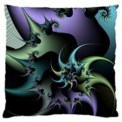 Fractal Image With Sharp Wheels Standard Flano Cushion Case (two Sides) by Simbadda