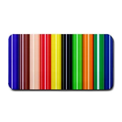 Stripes Colorful Striped Background Wallpaper Pattern Medium Bar Mats by Simbadda