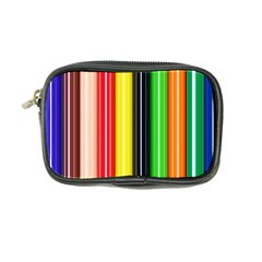 Stripes Colorful Striped Background Wallpaper Pattern Coin Purse by Simbadda