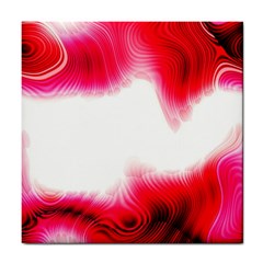 Abstract Pink Page Border Tile Coasters by Simbadda