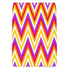 Colorful Chevrons Zigzag Pattern Seamless Flap Covers (l)  by Simbadda