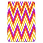 Colorful Chevrons Zigzag Pattern Seamless Flap Covers (L)  Front