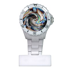 Twirl Liquid Crystal Plastic Nurses Watch by Simbadda