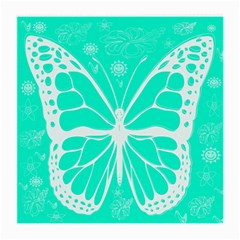 Butterfly Cut Out Flowers Medium Glasses Cloth by Simbadda