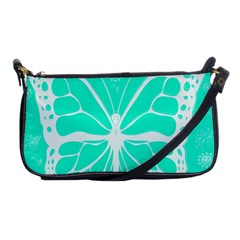 Butterfly Cut Out Flowers Shoulder Clutch Bags by Simbadda