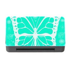 Butterfly Cut Out Flowers Memory Card Reader With Cf by Simbadda