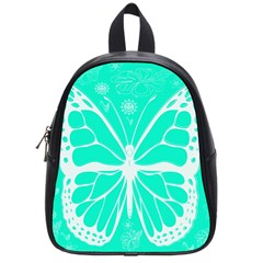 Butterfly Cut Out Flowers School Bags (small)  by Simbadda