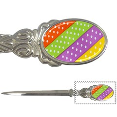 Colorful Easter Ribbon Background Letter Openers by Simbadda