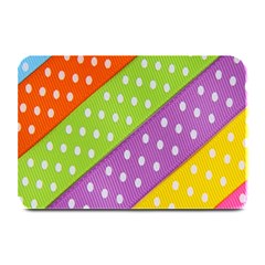 Colorful Easter Ribbon Background Plate Mats by Simbadda