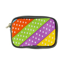 Colorful Easter Ribbon Background Coin Purse by Simbadda