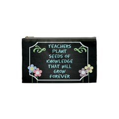 Teacher Chalkboard Cosmetic Bag (small) by MaxsGiftBox