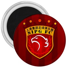 Shanghai Sipg F C  3  Magnets by Valentinaart