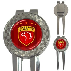 Shanghai Sipg F C  3-in-1 Golf Divots by Valentinaart