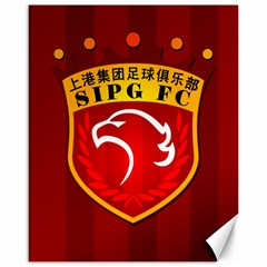 Shanghai Sipg F C  Canvas 16  X 20   by Valentinaart