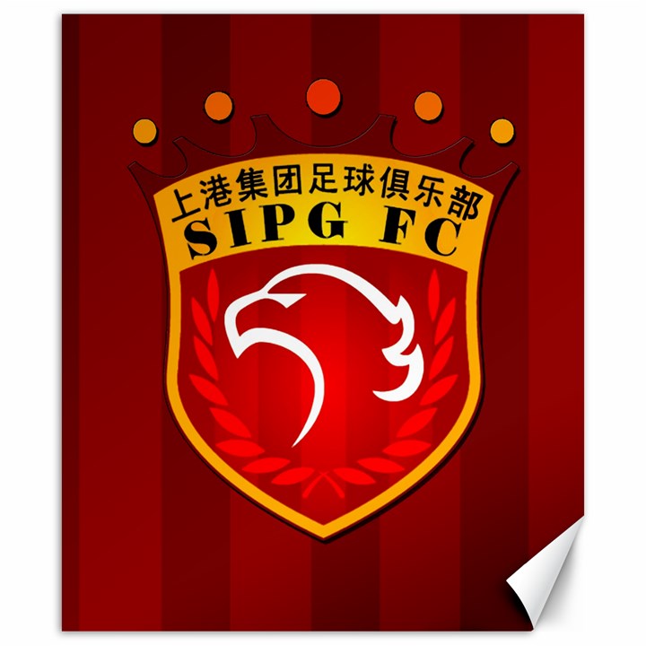 Shanghai SIPG F.C. Canvas 20  x 24  