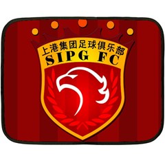 Shanghai Sipg F C  Double Sided Fleece Blanket (mini)  by Valentinaart