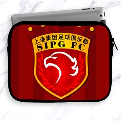 Shanghai Sipg F C  Apple Ipad 2/3/4 Zipper Cases by Valentinaart