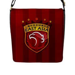 Shanghai Sipg F C  Flap Messenger Bag (l)  by Valentinaart