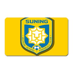 Jiangsu Suning F C  Magnet (rectangular) by Valentinaart