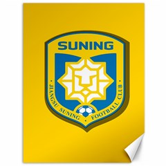 Jiangsu Suning F C  Canvas 36  X 48   by Valentinaart