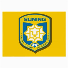 Jiangsu Suning F C  Large Glasses Cloth (2-side) by Valentinaart