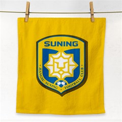 Jiangsu Suning F C  Face Towel by Valentinaart