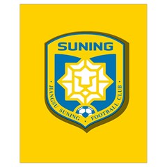 Jiangsu Suning F C  Drawstring Bag (small) by Valentinaart