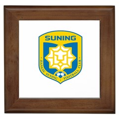 Jiangsu Suning F C  Framed Tiles by Valentinaart