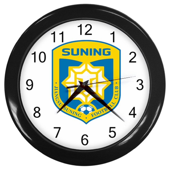 Jiangsu Suning F.C. Wall Clocks (Black)