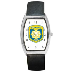 Jiangsu Suning F C  Barrel Style Metal Watch by Valentinaart