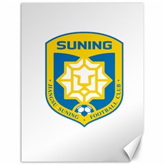 Jiangsu Suning F C  Canvas 12  X 16   by Valentinaart