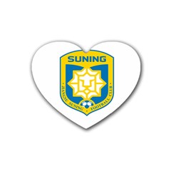 Jiangsu Suning F.C. Rubber Coaster (Heart) 