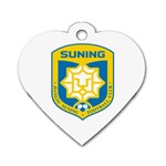 Jiangsu Suning F.C. Dog Tag Heart (Two Sides) Back