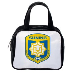 Jiangsu Suning F C  Classic Handbags (one Side) by Valentinaart