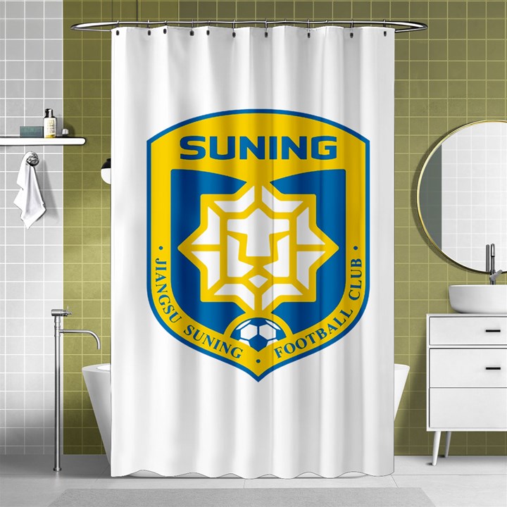 Jiangsu Suning F.C. Shower Curtain 48  x 72  (Small) 