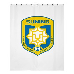 Jiangsu Suning F C  Shower Curtain 60  X 72  (medium)  by Valentinaart