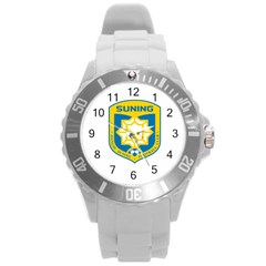 Jiangsu Suning F C  Round Plastic Sport Watch (l) by Valentinaart