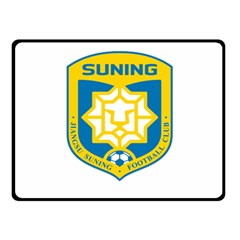 Jiangsu Suning F C  Double Sided Fleece Blanket (small)  by Valentinaart