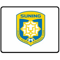 Jiangsu Suning F.C. Double Sided Fleece Blanket (Medium) 