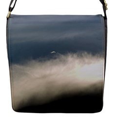 Cloud Wave Flap Messenger Bag (s) by DeneWestUK