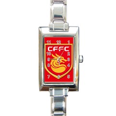 Hebei China Fortune F C  Rectangle Italian Charm Watch by Valentinaart