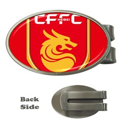 Hebei China Fortune F C  Money Clips (oval)  by Valentinaart